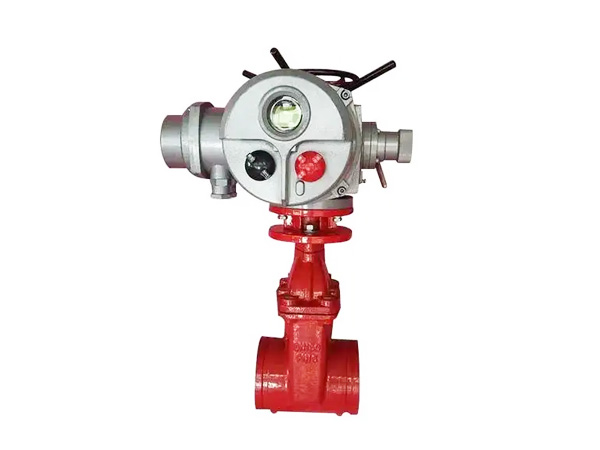 Electric Grooved Gate Valve