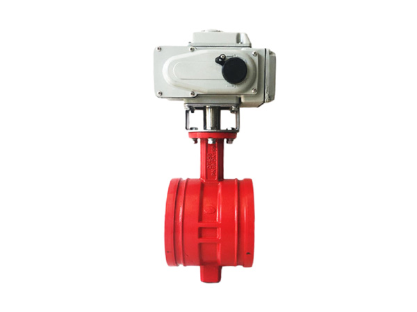 Electric Grooved Butterfly Valve