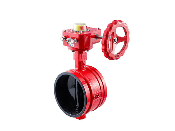 Fire Signal Grooved Butterfly Valve